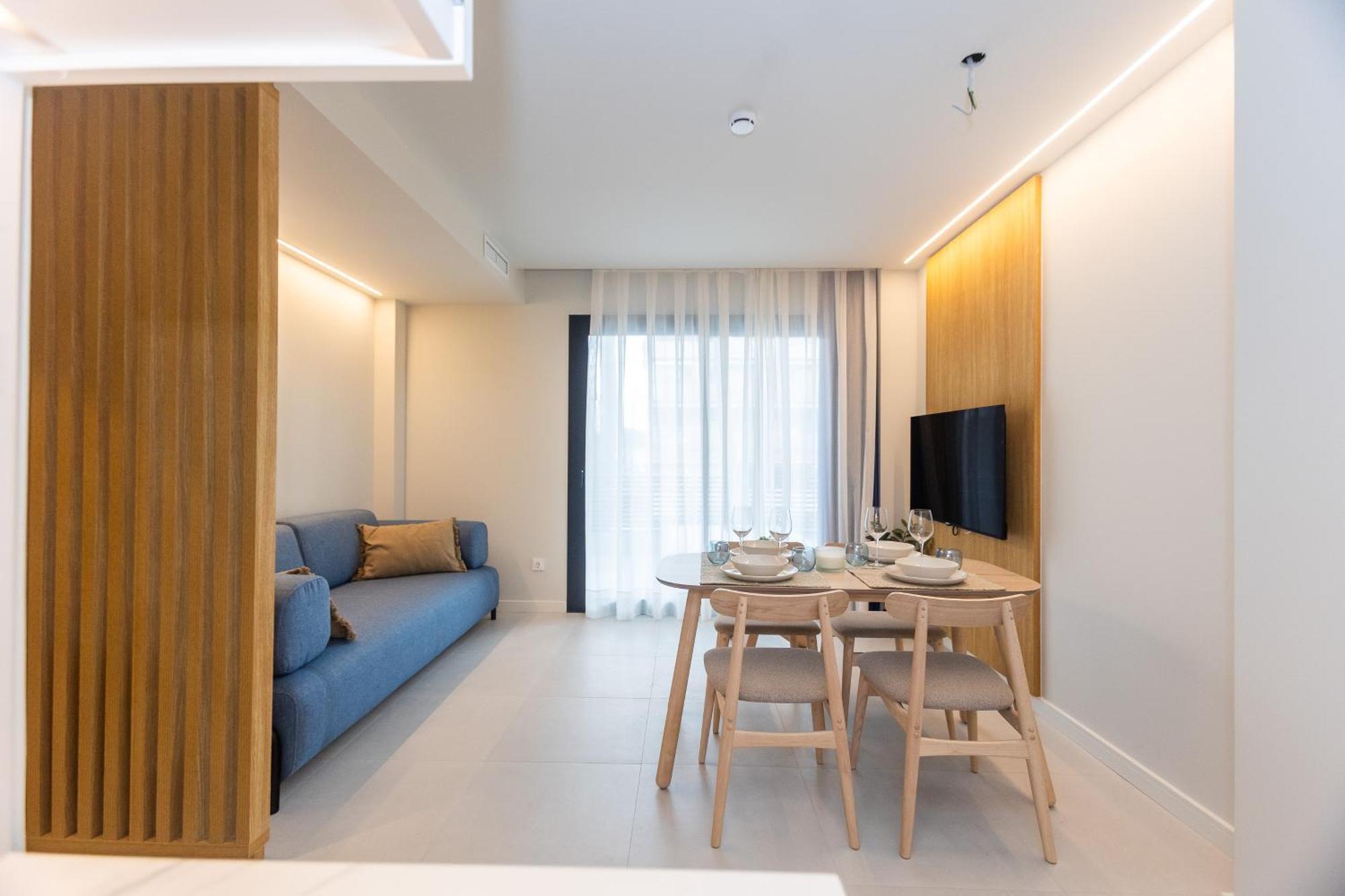 Two-Bedroom Apartment Balcony Terrace