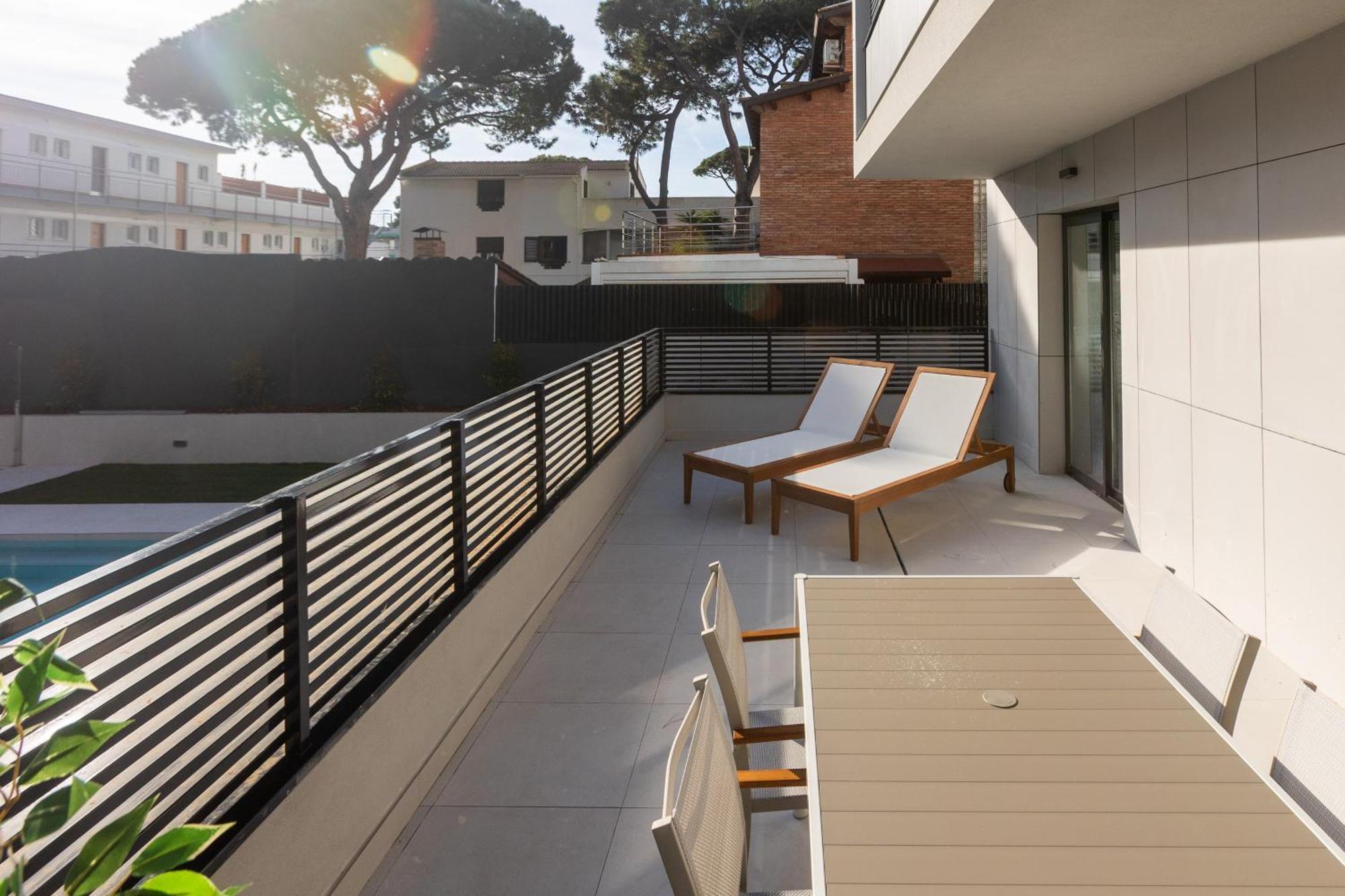 Two-Bedroom Apartment Terrace