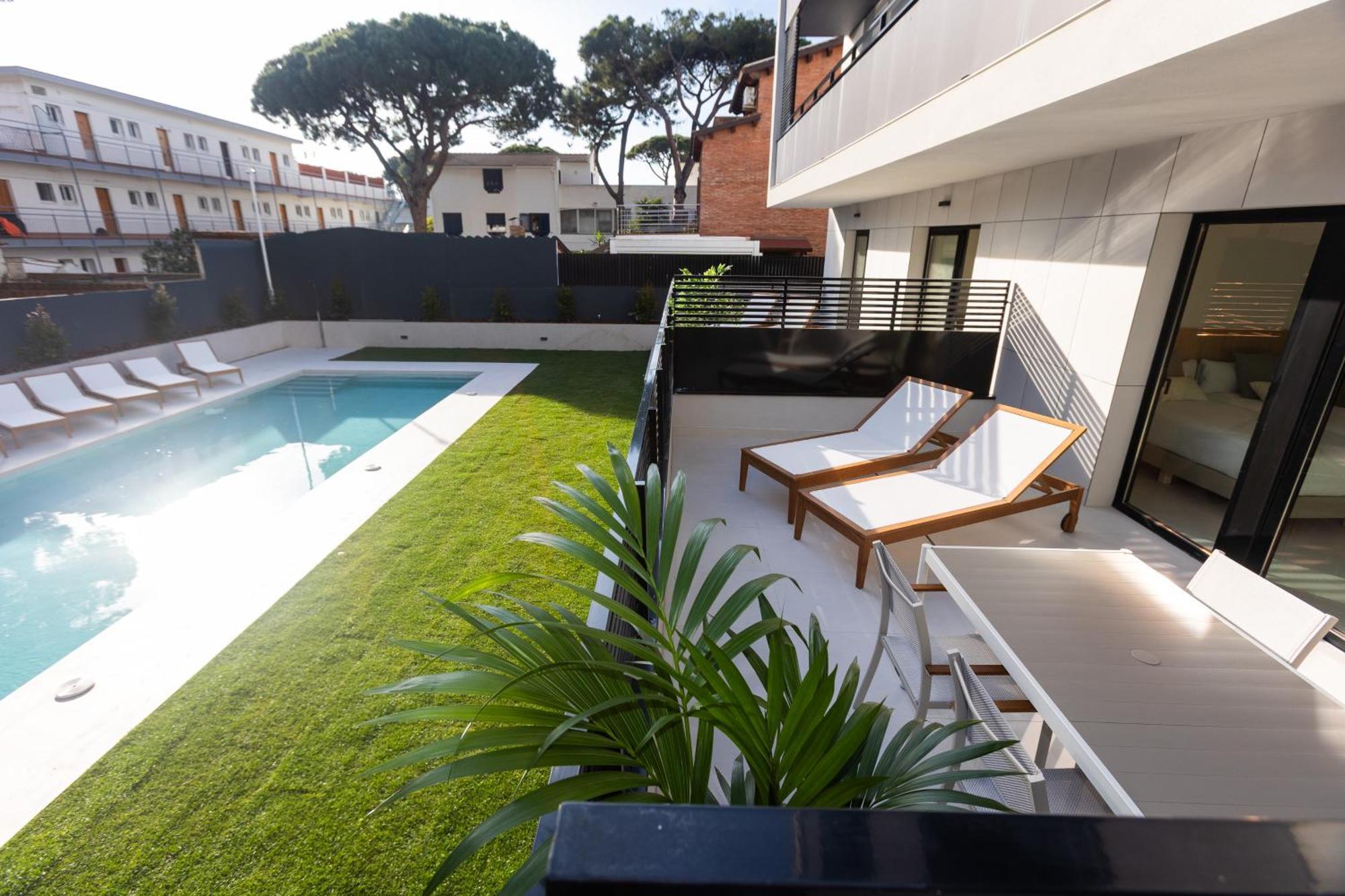 Two-Bedroom Apartment Terrace