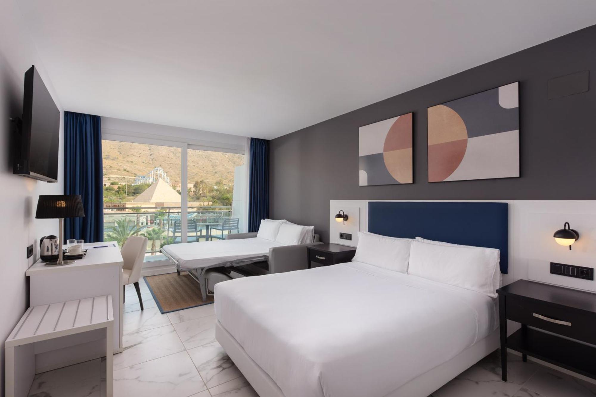 Twin Room Sofa Bed Balcony Mountain View