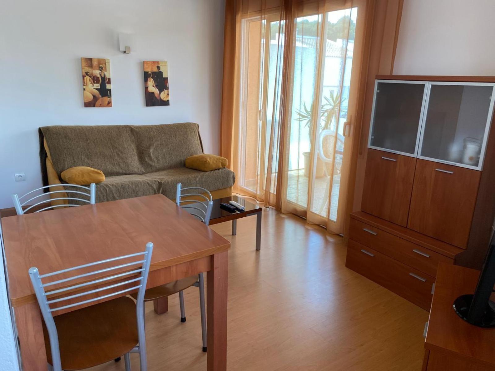 Apartamento con vistas al jardín