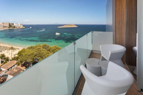 Quarto Premium The Level com Vista Mar Frontal