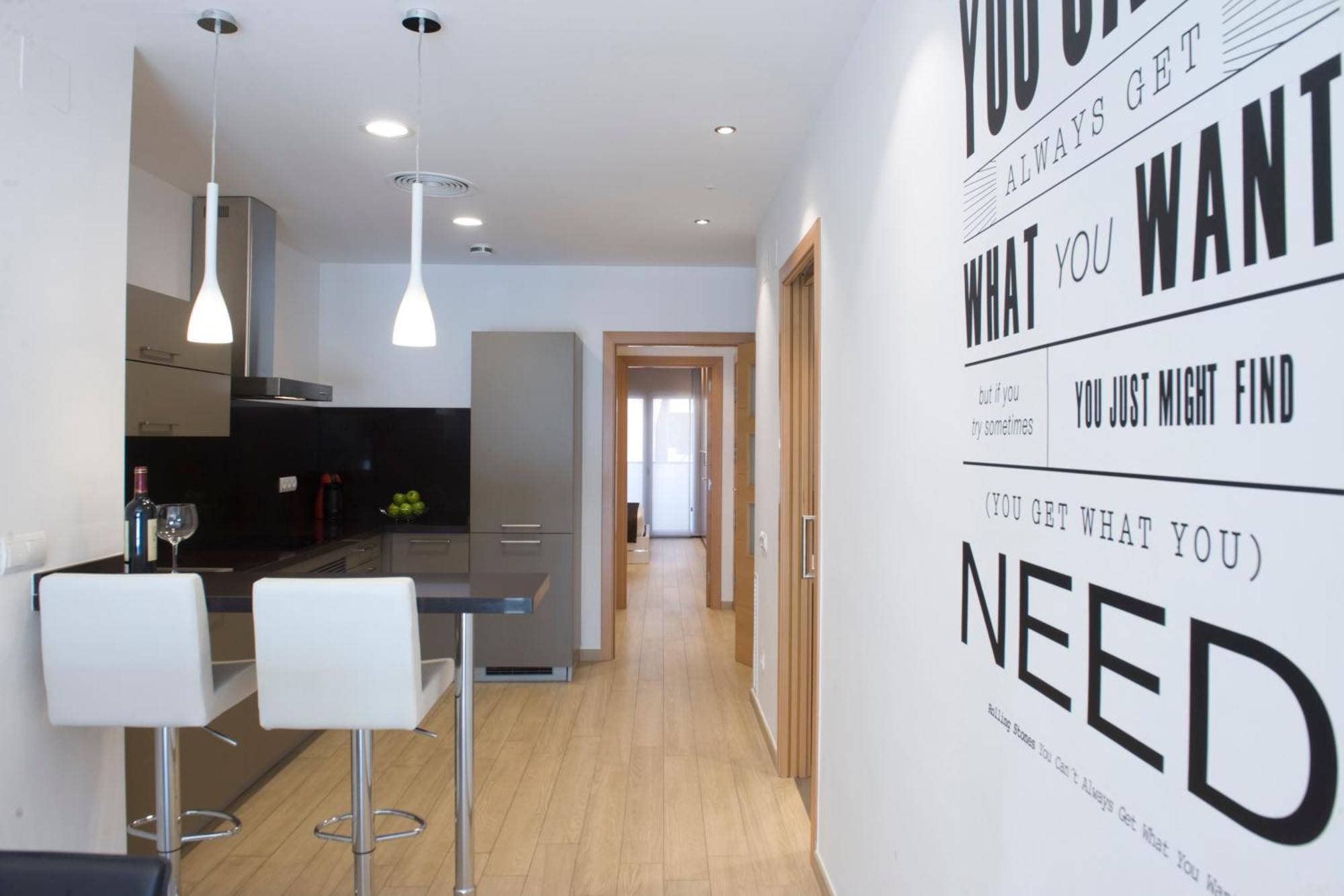 Apartamento de 2 dormitorios