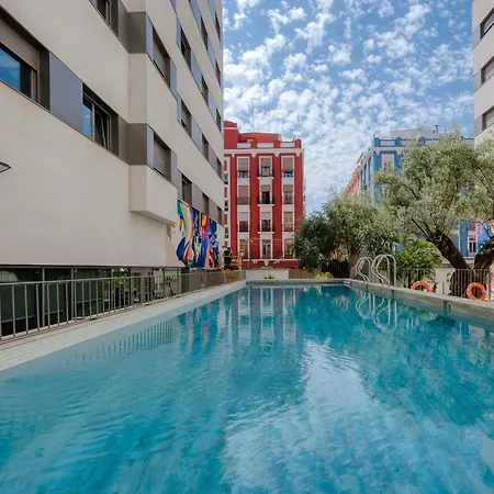 Livensa Living Studios Valencia Marina Real Hotel-Apartamento-3