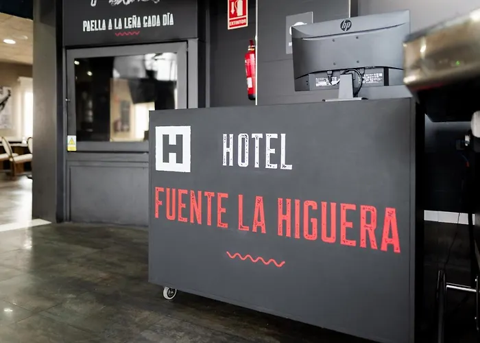 AS HOTELES FUENTE LA HIGUERA direccion Albacete La Font de la Figuera